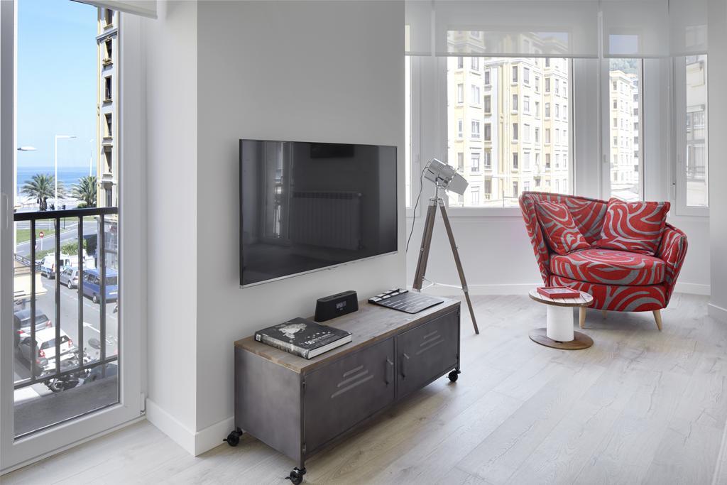 Zurriola Zinema By Feelfree Rentals سان سيباستيان الغرفة الصورة